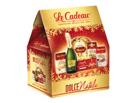 Confezione Con Panettone Dolce Natale Cadeau Confezione Con Panettone Dolce Natale Cadeau