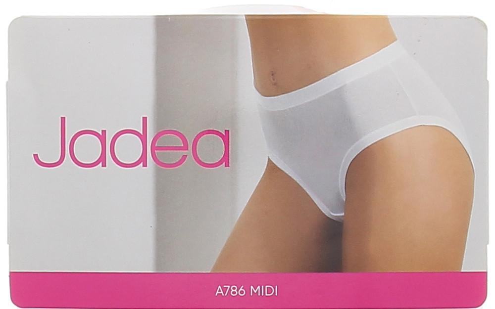 Slip Midi Donna Liscio Taglia 5 Bianco Jadea - Foto 2