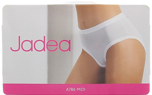 Slip Midi Donna Liscio Taglia 5 Bianco Jadea - Foto 2