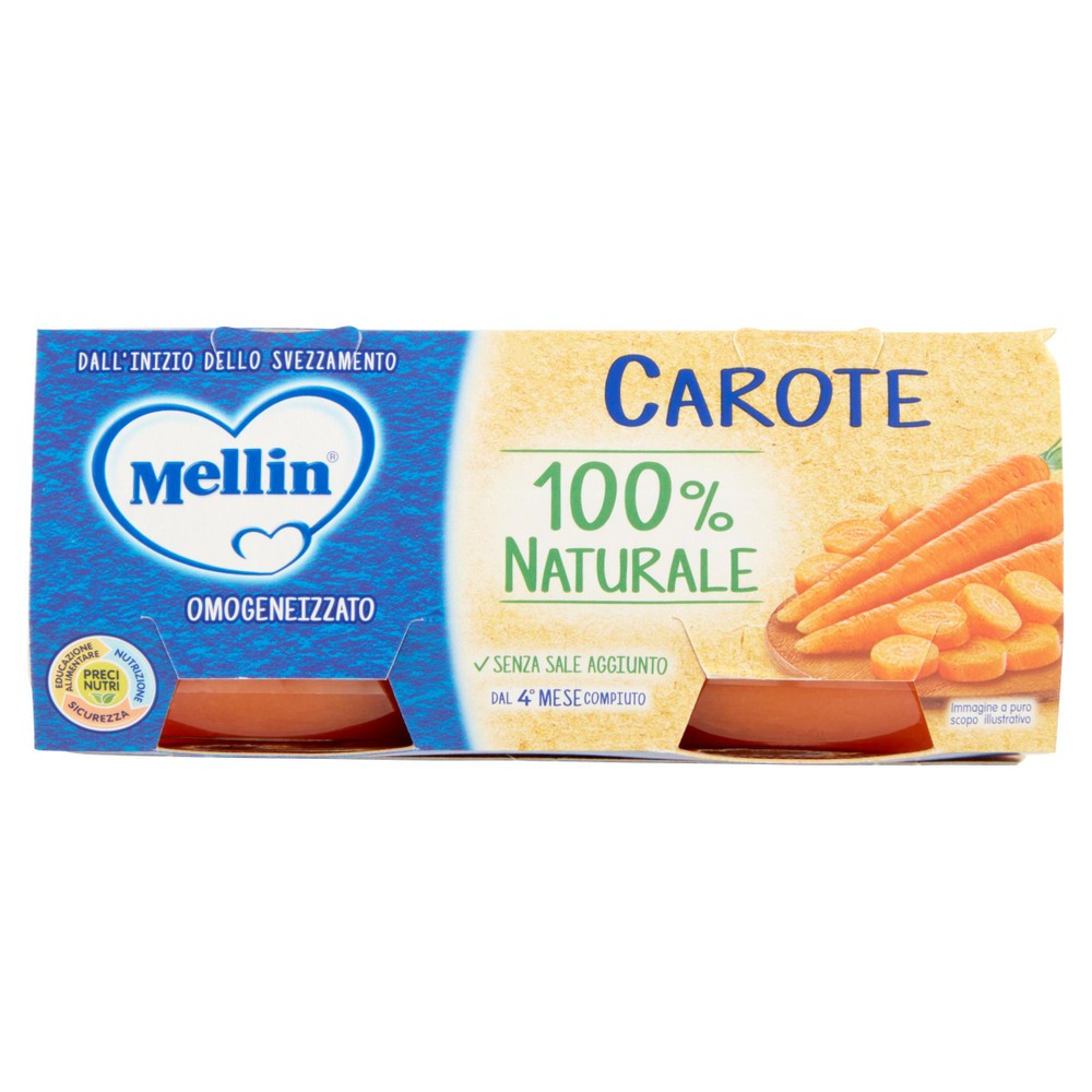 Mellin Omogeneizzato Carote - Foto 1