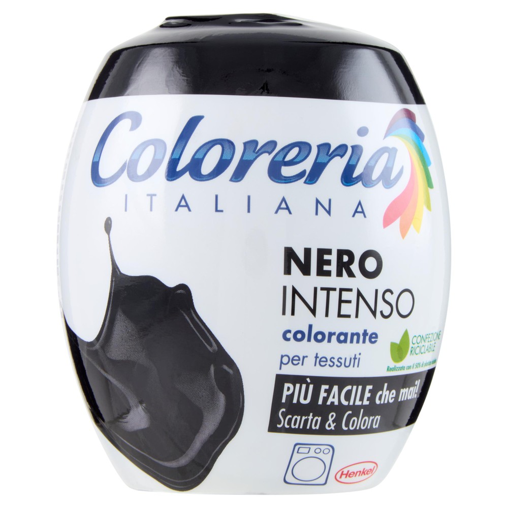 Colorante Per Tessuti Nero Intenso Coloreria Italiana - Foto 1