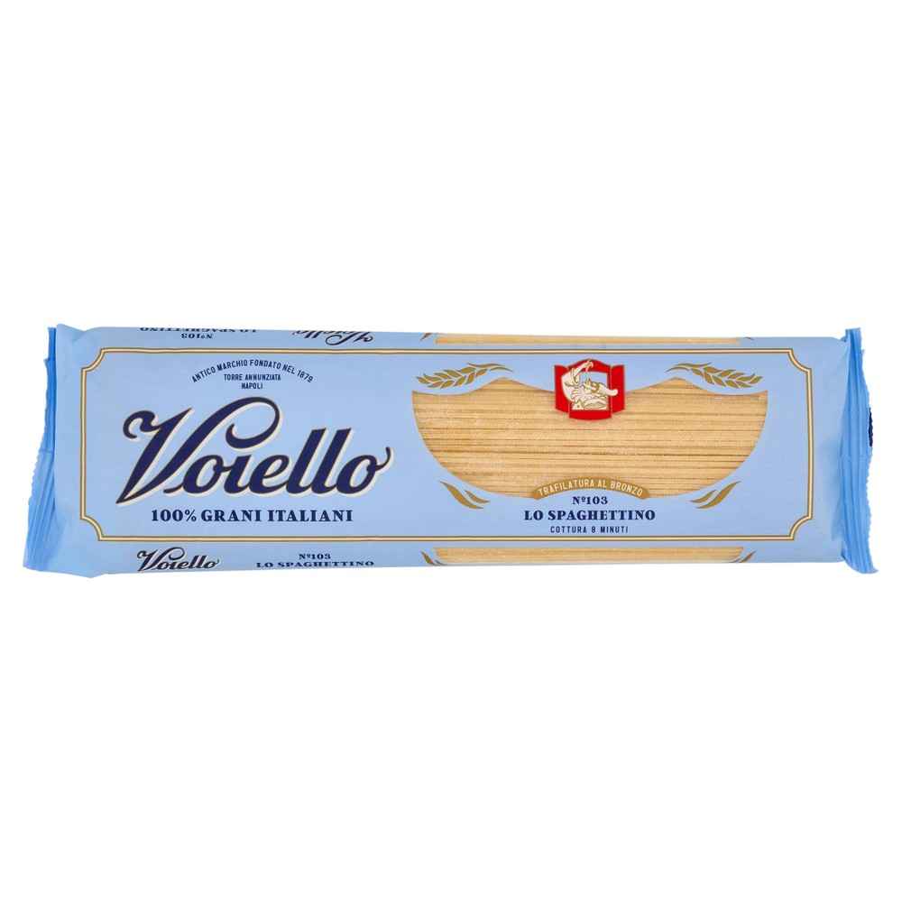 Pasta Lo Spaghettino N.103 Di Grano Aureo 100% Italiano Voiello - Foto 1