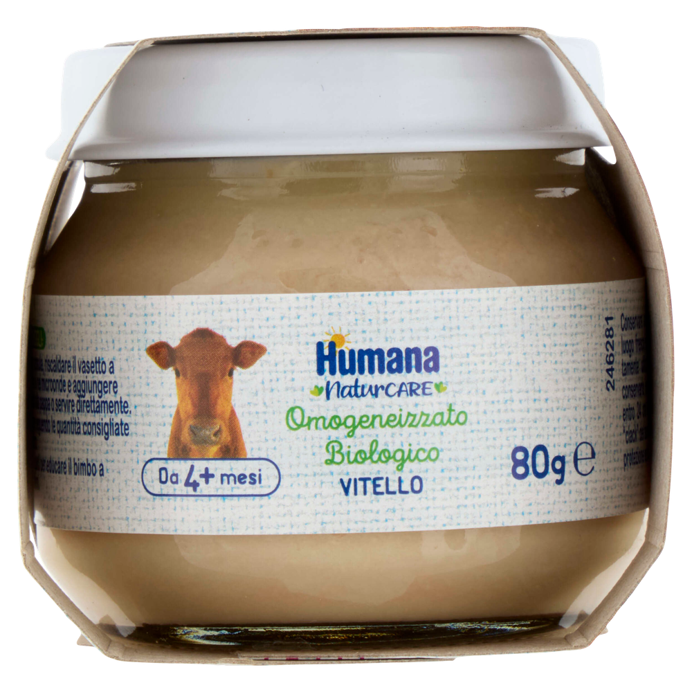 Omogeneizzato Di Vitello Bio Humana Conf. Da 2 - Foto 2