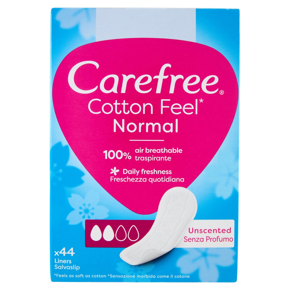 Salvaslip Respirante Carefree Conf. Da 40+4 - Foto 1