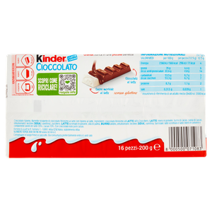 Barrette Kinder Cioccolato Al Latte 16x12,5g Kinder - Foto 3