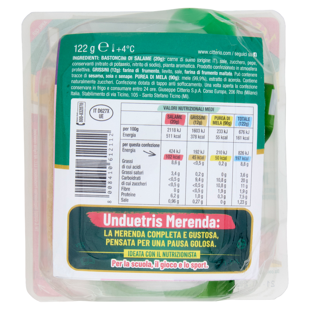 Unduetris Merenda Salame - Foto 3
