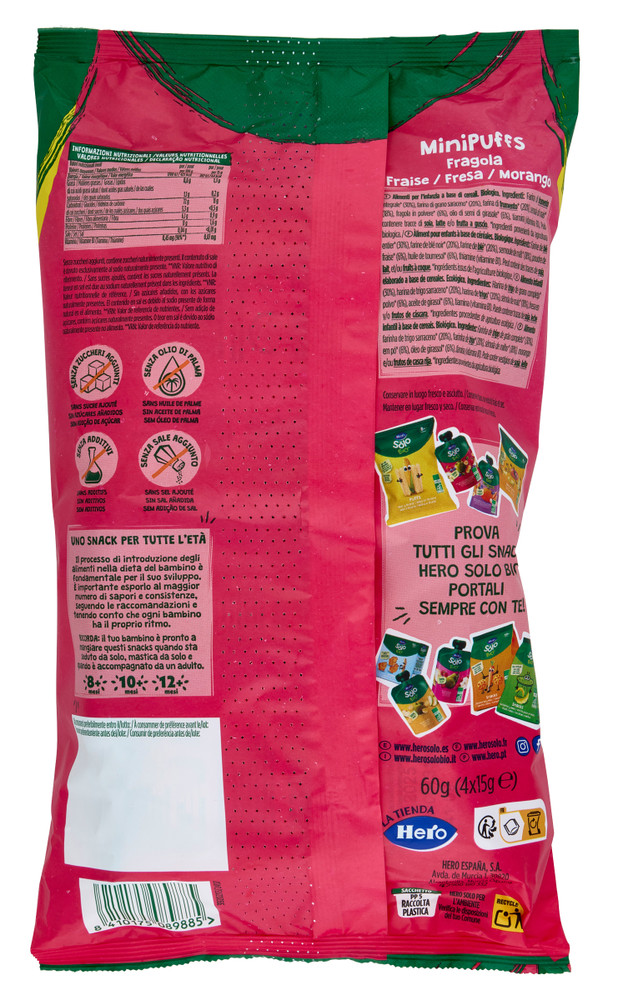 Snack Multipack Puff Fragola Hero - Foto 3