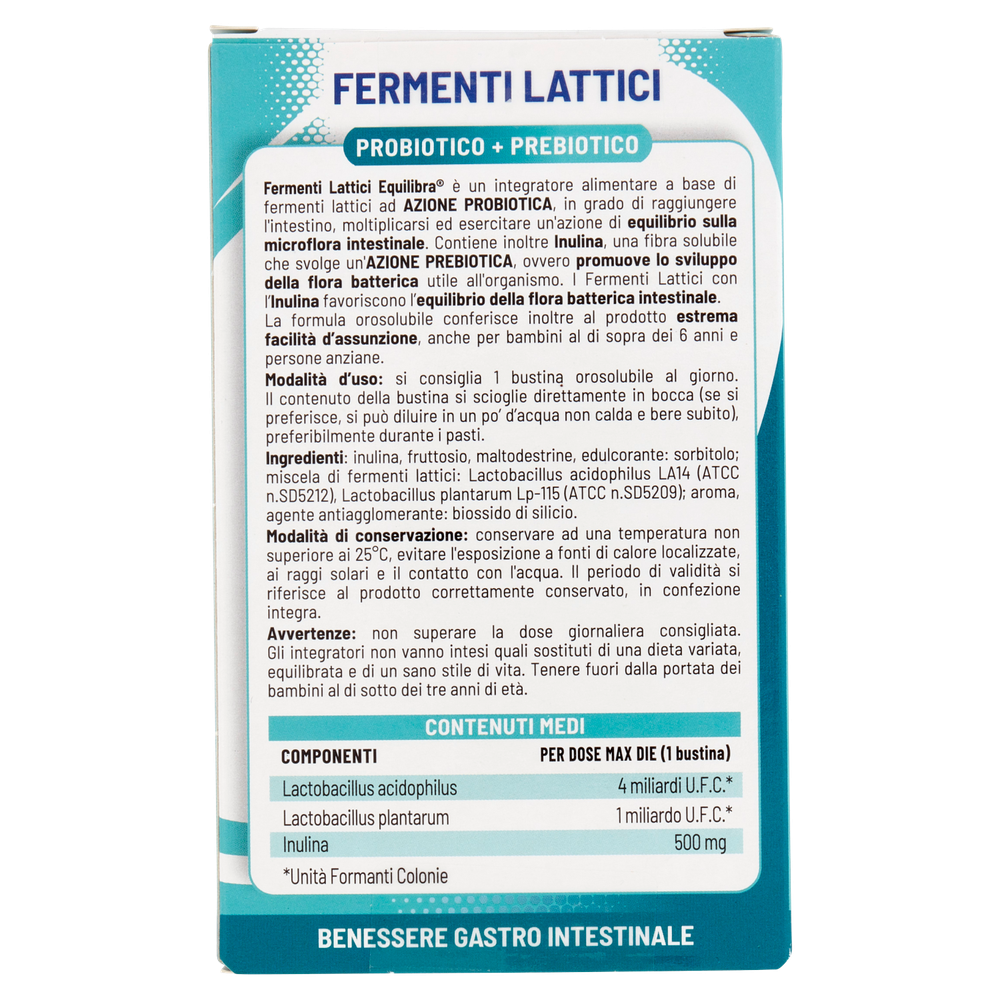 Fermenti Lattici Equilibra 10 Bustine Orosolubili - Foto 3