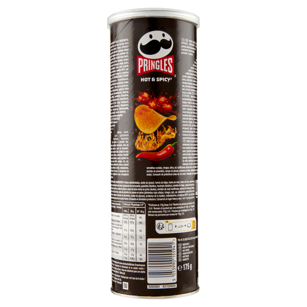 Patatine Hot & Spicy Pringles - Foto 3