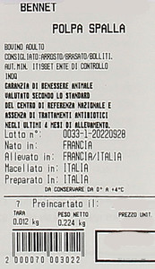 Polpa Di Bovino Adulto Per Brasato Filiera Valore Bennet - Foto 3