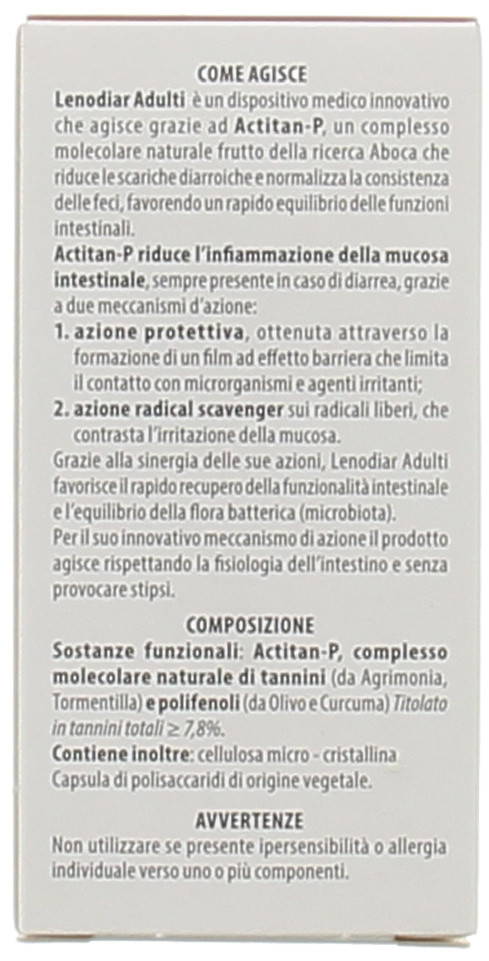 Aboca Lenodiar Adulti Capsule - Foto 2