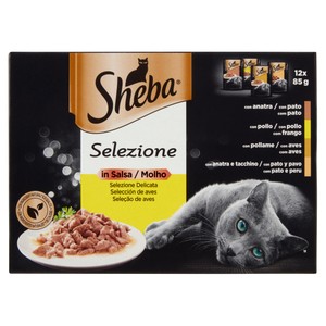 Alimento Umido Per Gatti Selezione In Salsa Sheba