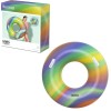 Salvagente Fashion Arcobaleno Cm.119 Con Maniglie Bestway