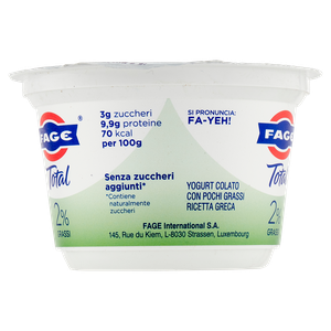 Total 2% Yogurt Bianco Magro Fage - Foto 2