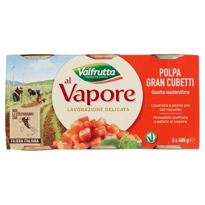 Polpa Di Pomodoro In Pezzi 3x400g Valfrutta - Foto 1