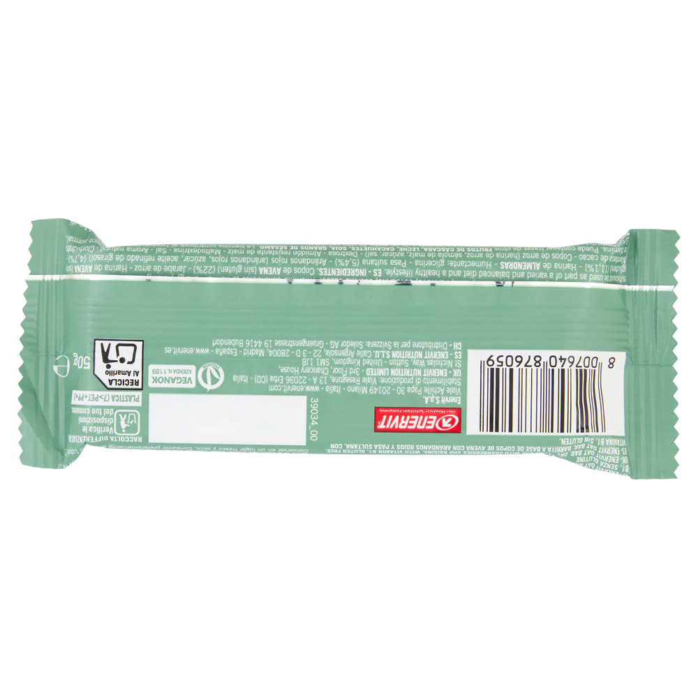 Barretta Vaniglia Cran Oat & Cranberry Bar Energetica Enervit - Foto 3