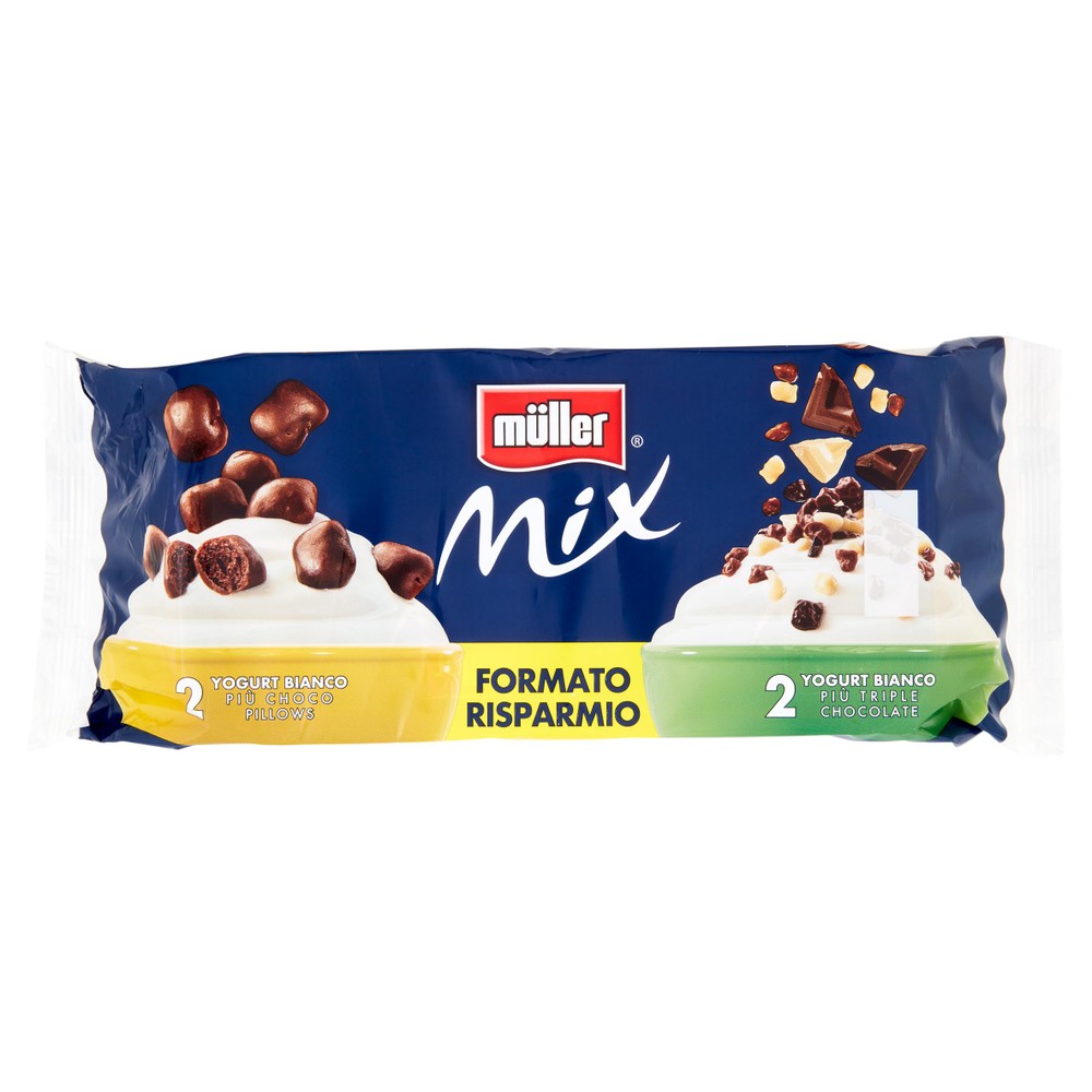 Mix Multipack Assortito Choco Pillows + Triple Chocolate Muller - Foto 1