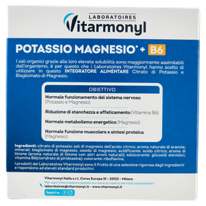 Potassio/Magnesio Vitarmonyl 20 Buste - Foto 3