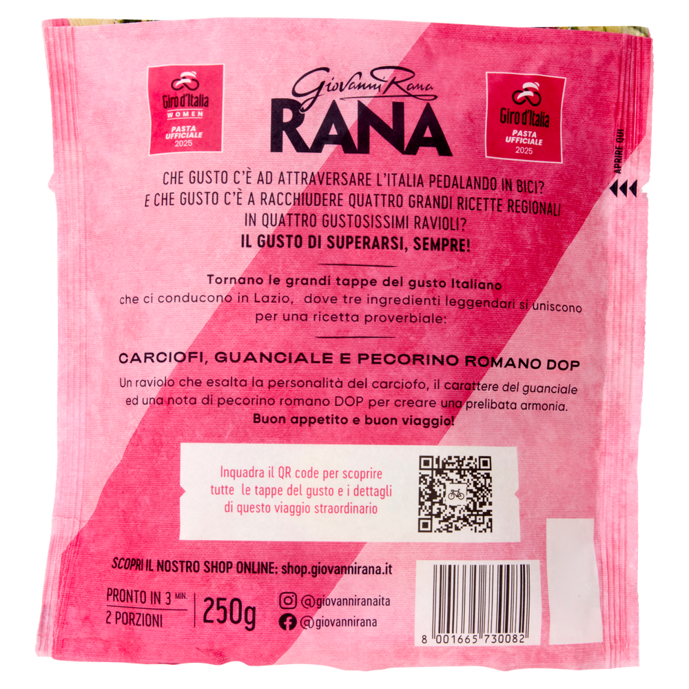 Ravioli Carciofi Guanciale Pecorino Giro D'italia Rana - Foto 3