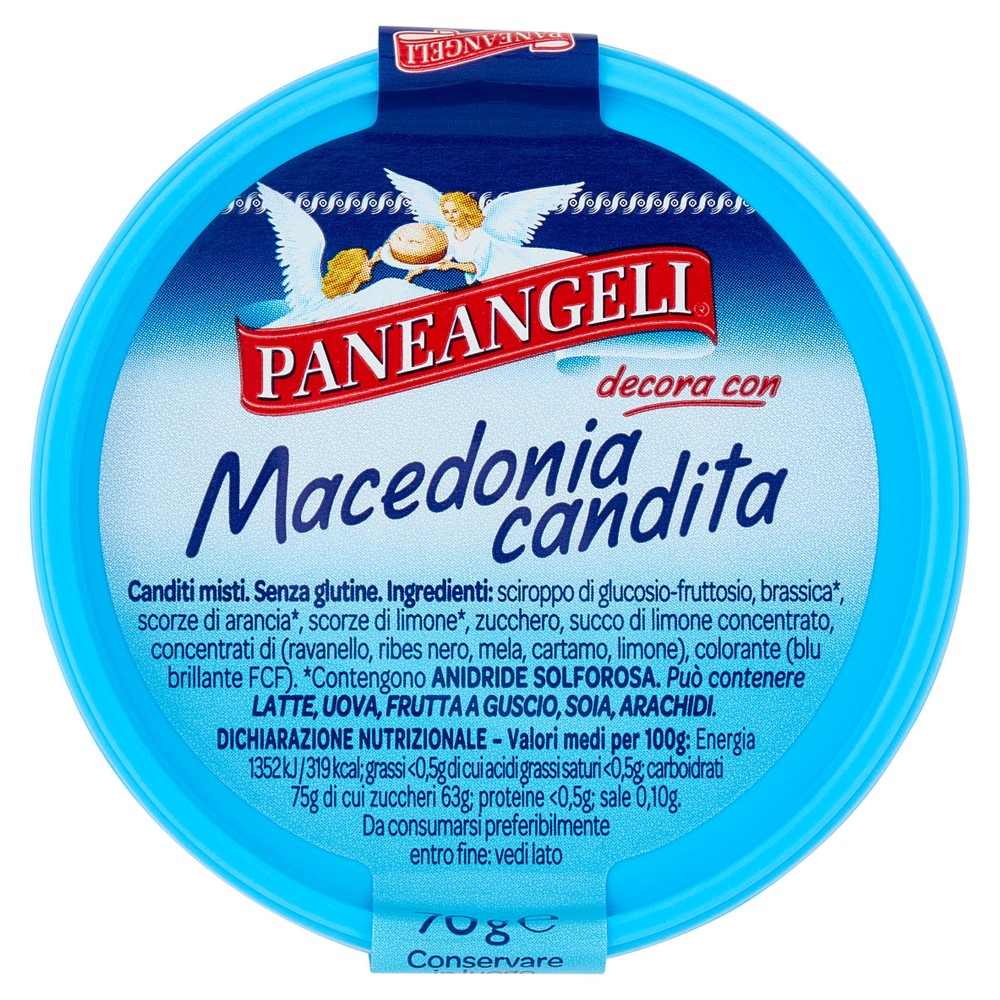 Macedonia Di Frutta Candita Senza Glutine Per Decorazioni Paneangeli - Foto 1