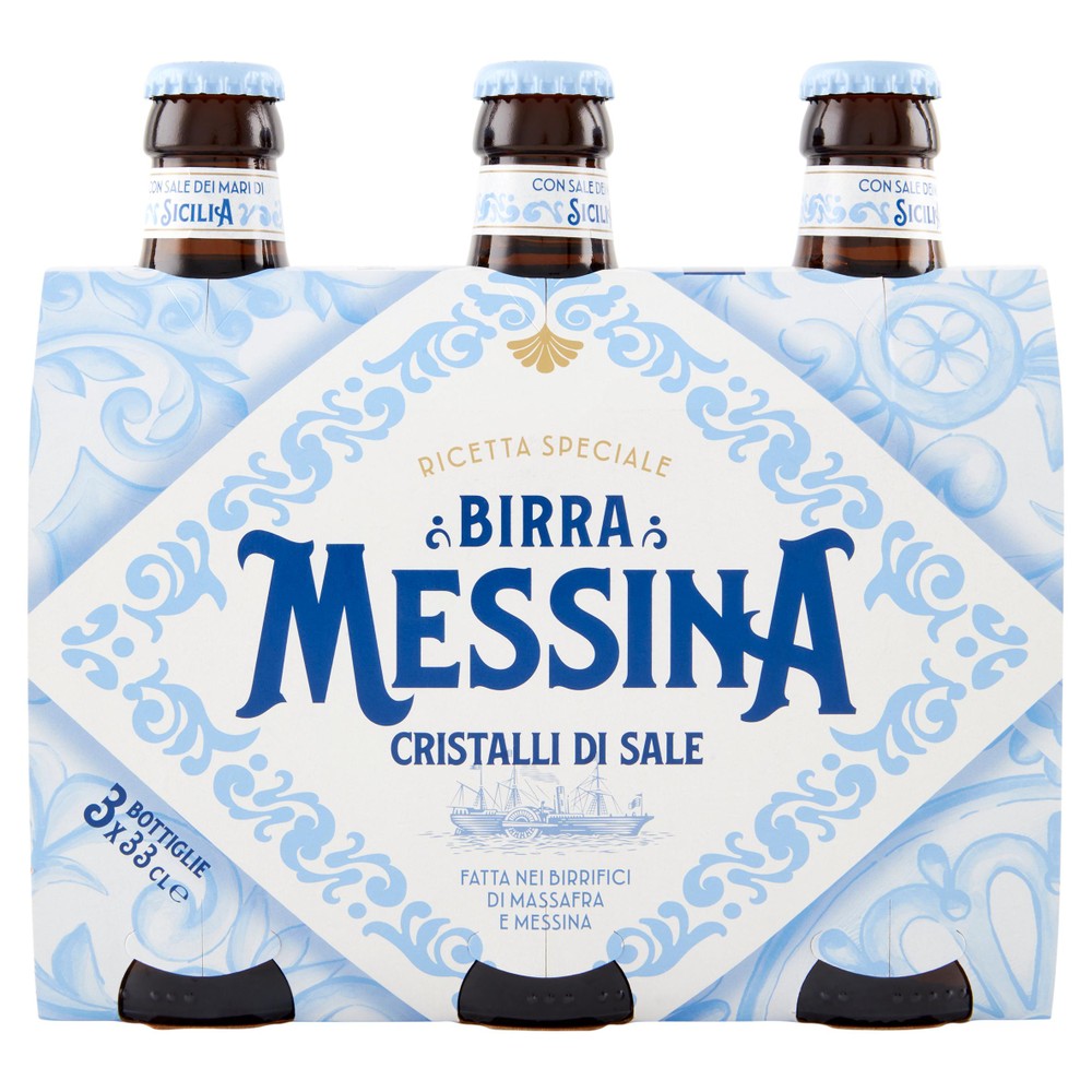 Birra Lager Non Filtrata Con Cristalli Di Sale Messina - Foto 1