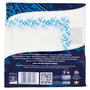 45 Tovaglioli Carta Trapuntati Foxy - Foto 3