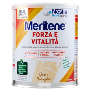 Meritene Forza E Vitalità Gusto Vaniglia 390g - Foto 1