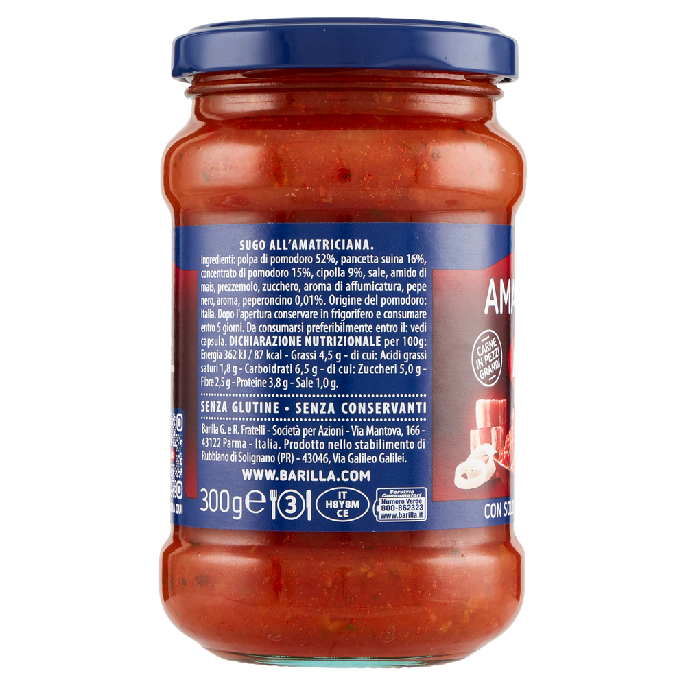 Sugo Amatriciana Senza Glutine Barilla - Foto 2