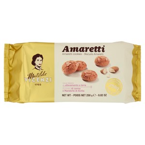 Biscotti Amaretto D'italia Con Mandorle Siciliane Matilde Vicenzi - Foto 1