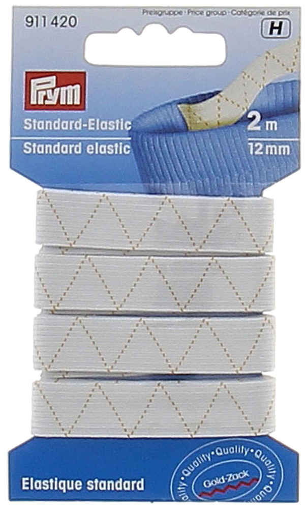Elastico Lavabile Largo Bianco Mm.12 X Mt.2 Prym - Foto 1