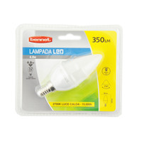 Lampadina Led Candela 5 w E 14 Bennet Luce Calda Lampadina Led Candela 5 w E 14 Bennet Luce Calda