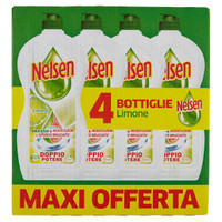 Detergente Per Piatti A Mano Nelsen 4 Bottiglie Da Ml.900 Cad.