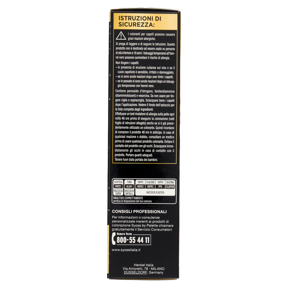 Colorazione Capelli  4.18 Castano Moka Syoss By Palette - Foto 2