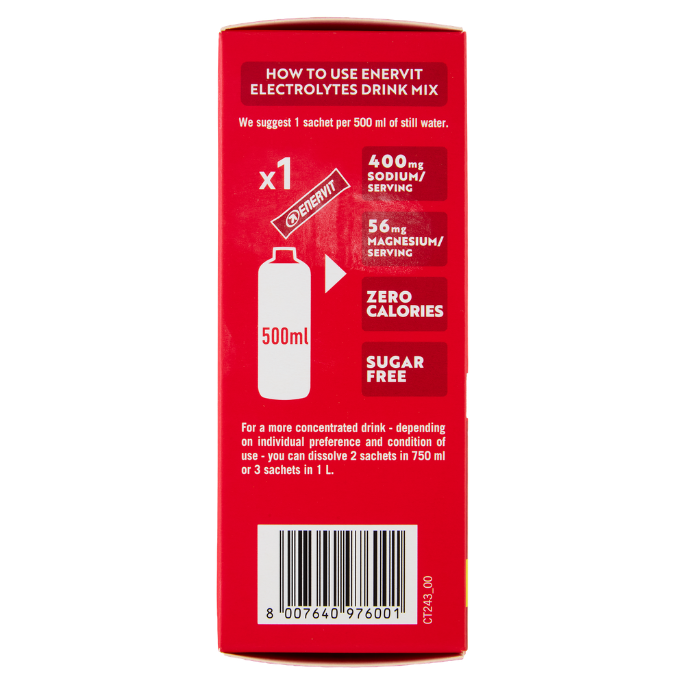 Drink Stick Elettroliti Lemon Enervit - Foto 2