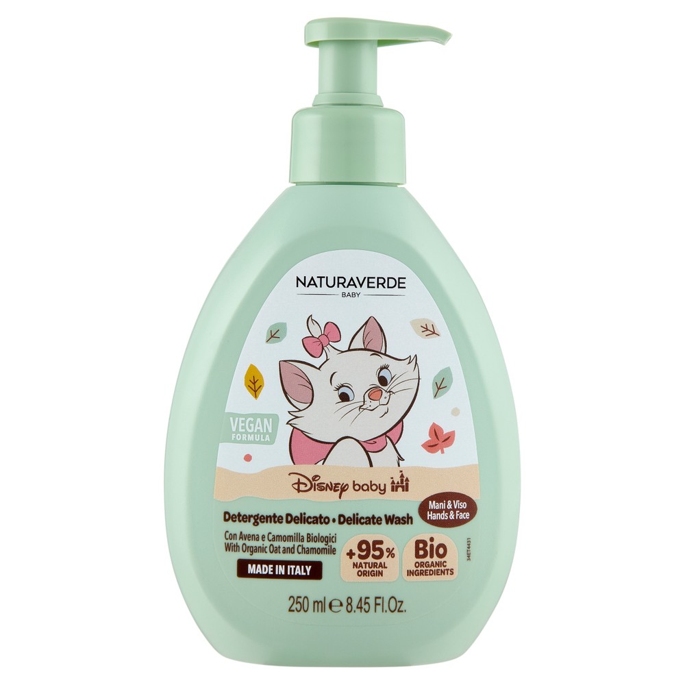 Detergente Delicato Baby Viso & Corpo Disney Naturaverde - Foto 1