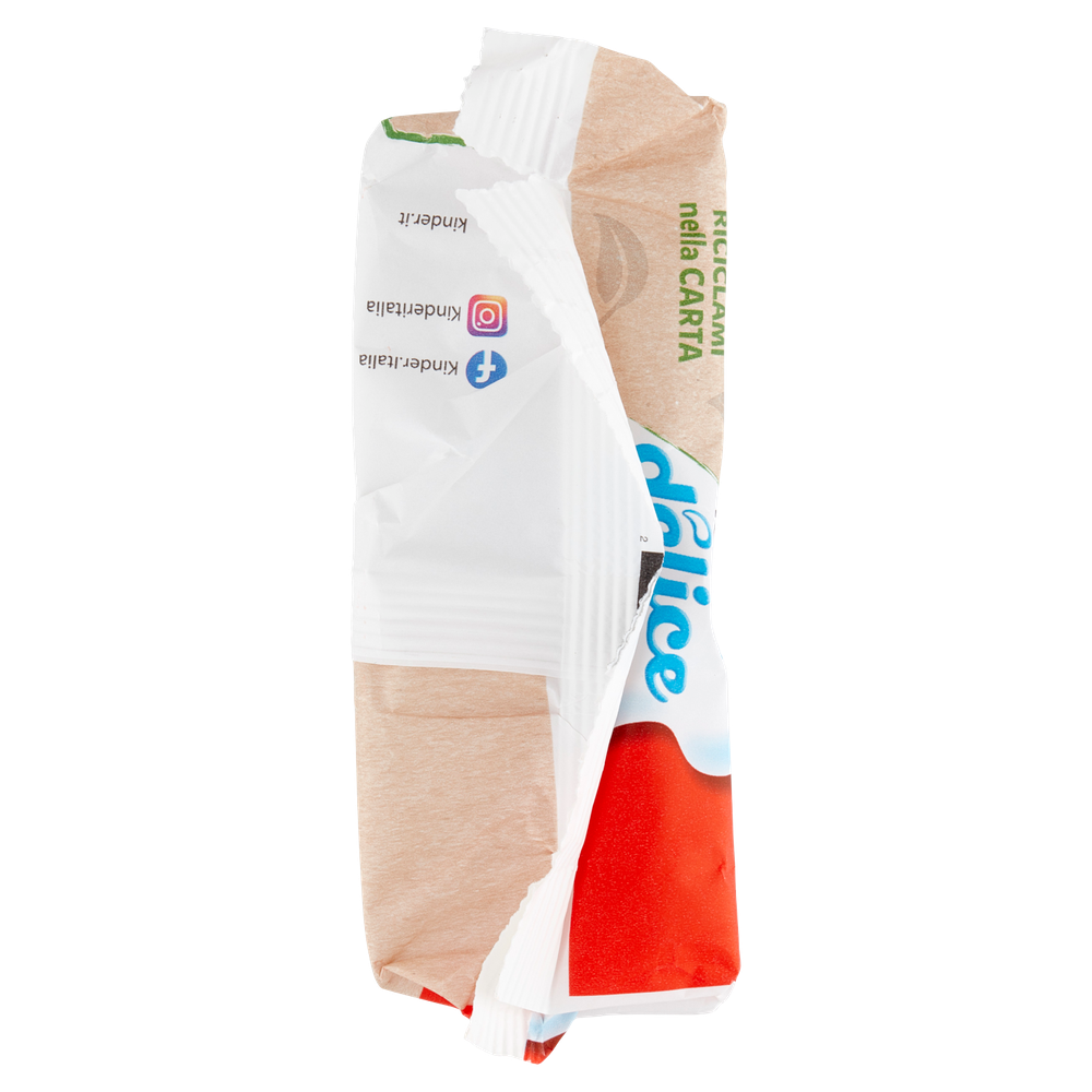 Merendine Kinder Delice Con Cacao E Farcitura Al Latte 10x39g Kinder - Foto 2