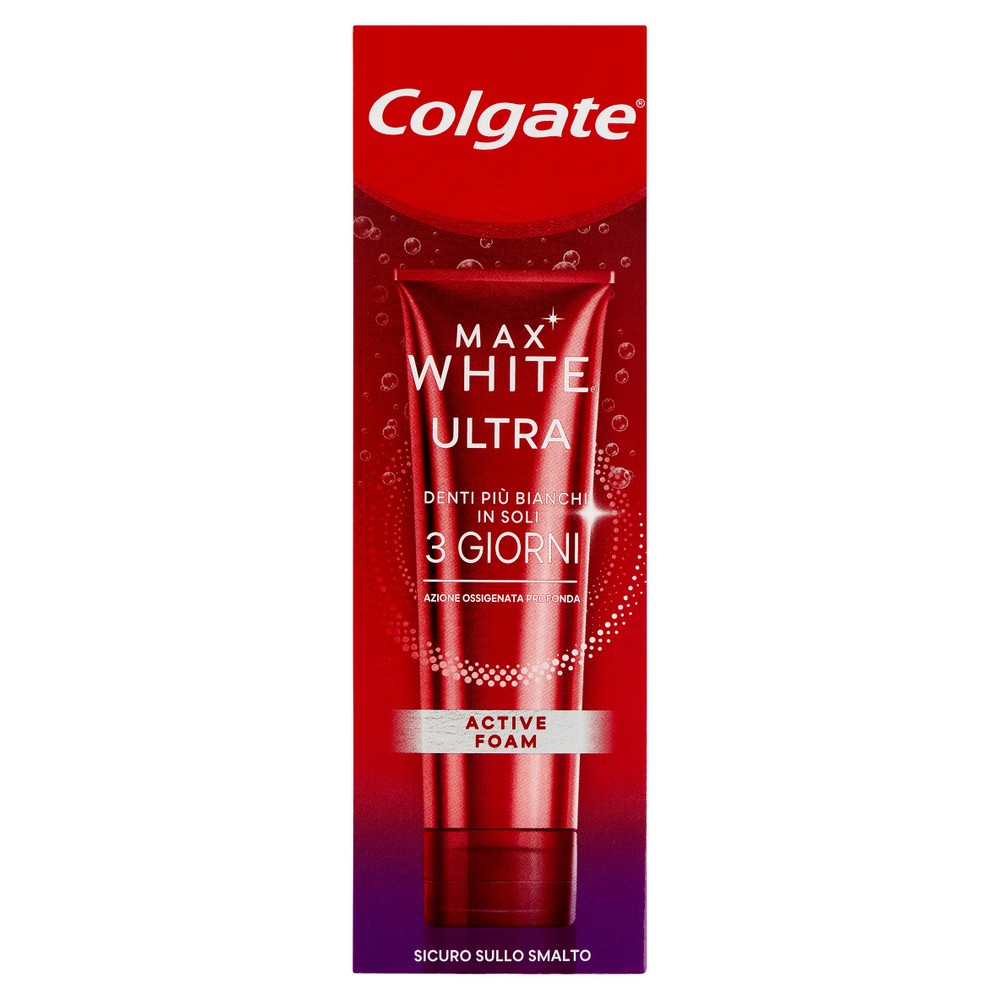 Dentifricio Sbiancante Max White Ultra Active Colgate - Foto 1