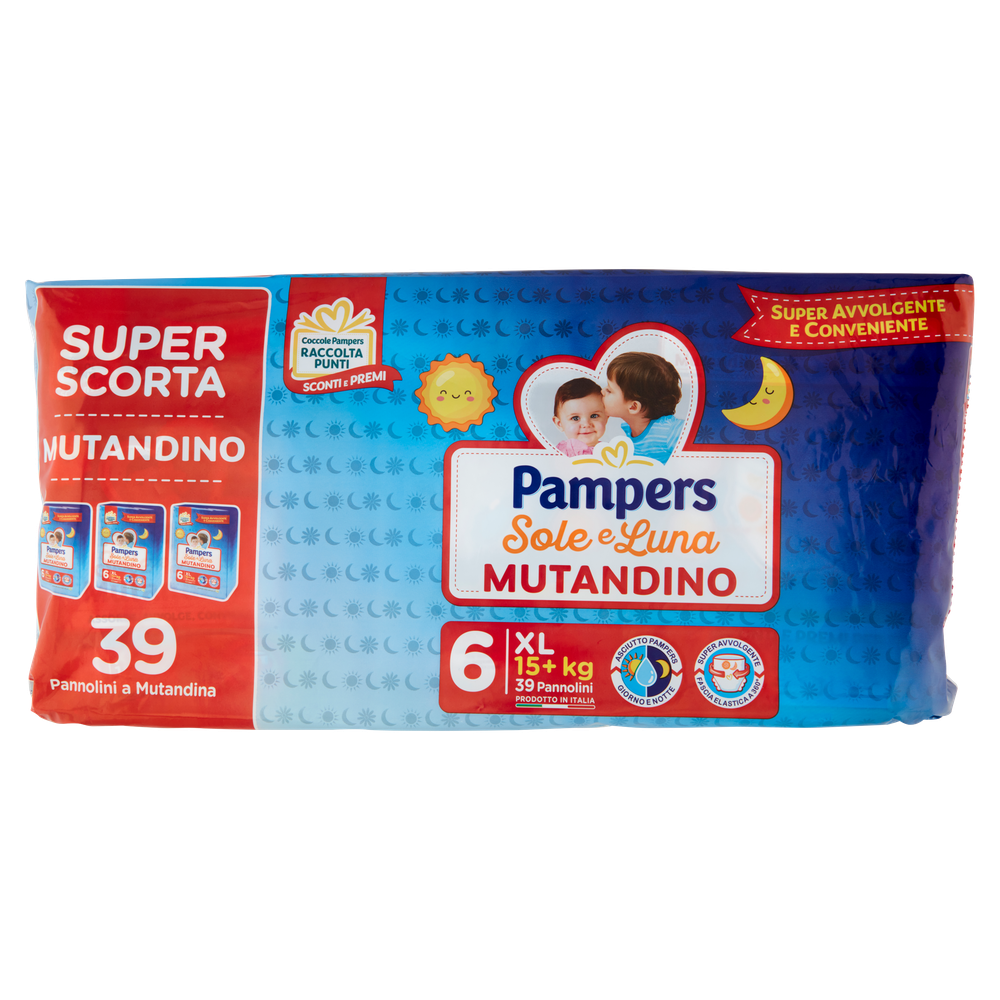 Pannolini XL Pampers Sole & Luna - Foto 1