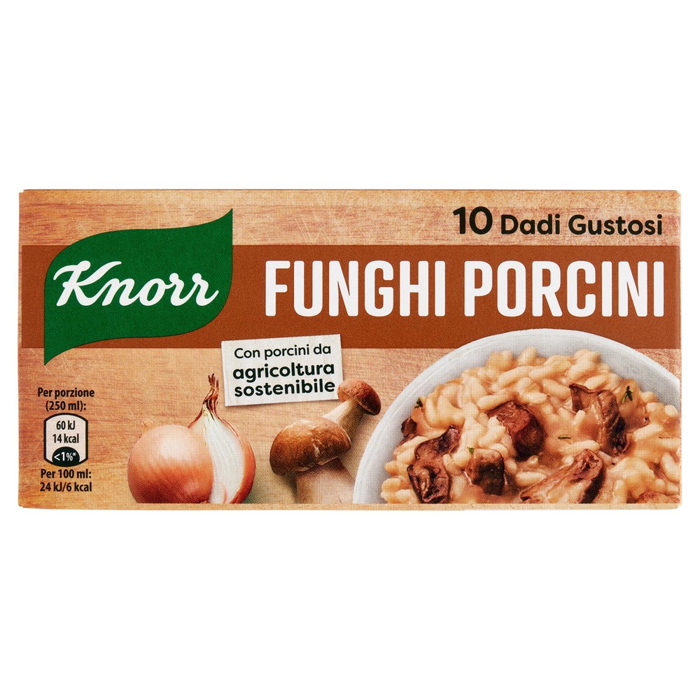 Dado Ai Funghi Porcini 10x10gr Knorr - Foto 1