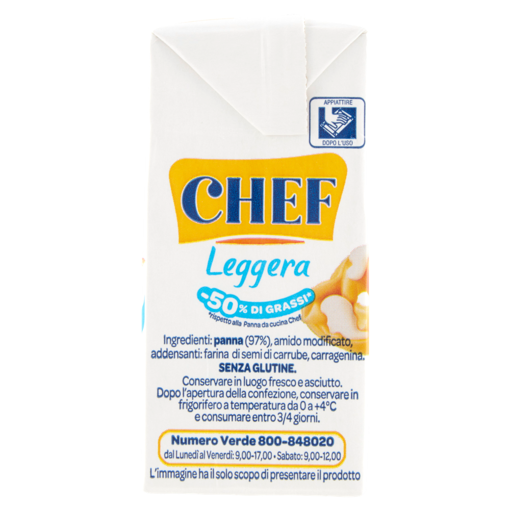 Panna Chef Leggera Parmalat - Foto 2