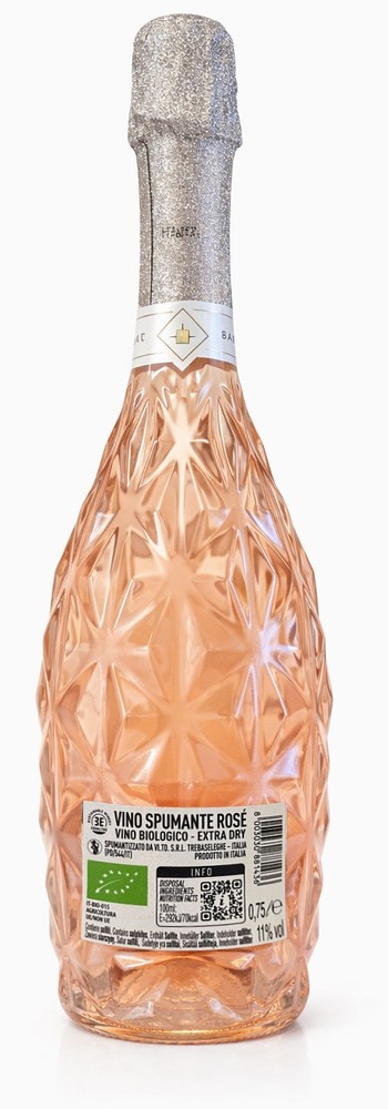 Spumante Brut Rose' Diamante Bosio - Foto 2