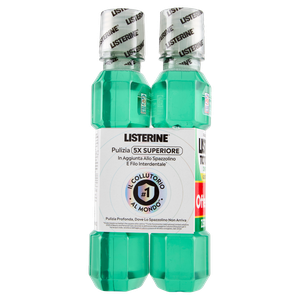 Collutorio Listerine Denti E Gengive Gusto Delicato Bipacco - Foto 2