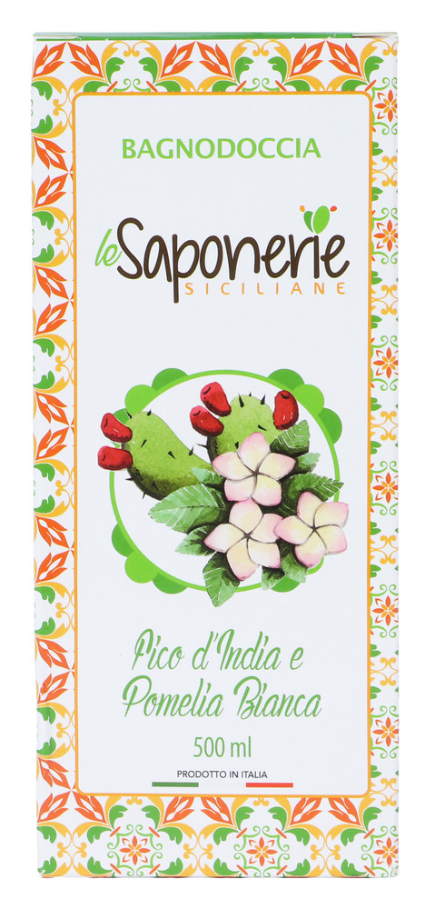 Bagnodoccia Fico D'india E Pomelia Bianca 500ml Le Saponerie Siciliane - Foto 1