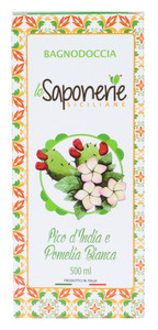 Bagnodoccia Fico D'india E Pomelia Bianca 500ml Le Saponerie Siciliane - Foto 1