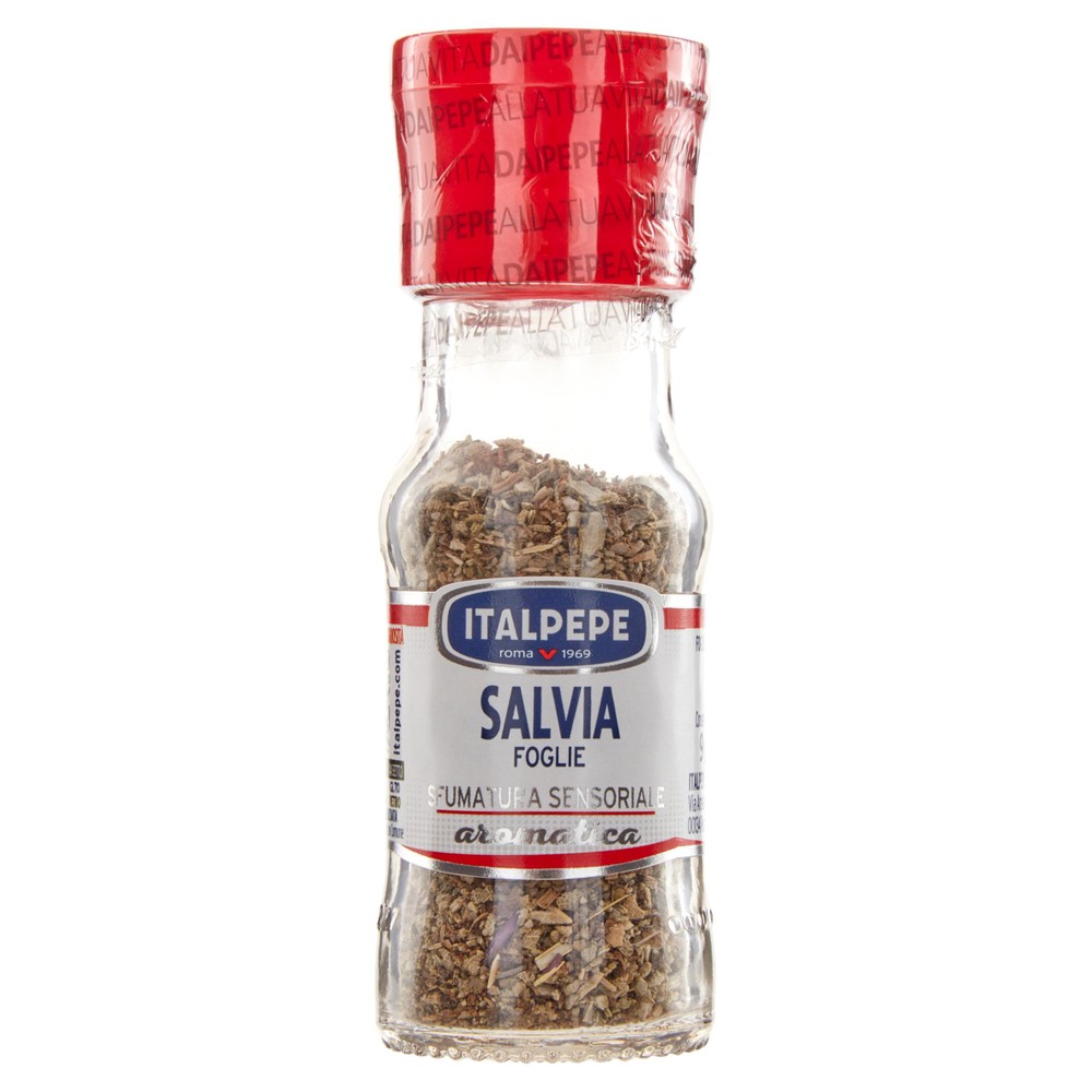 Salvia In Foglie Essiccate E Frantumate In Dispenser Italpepe - Foto 1