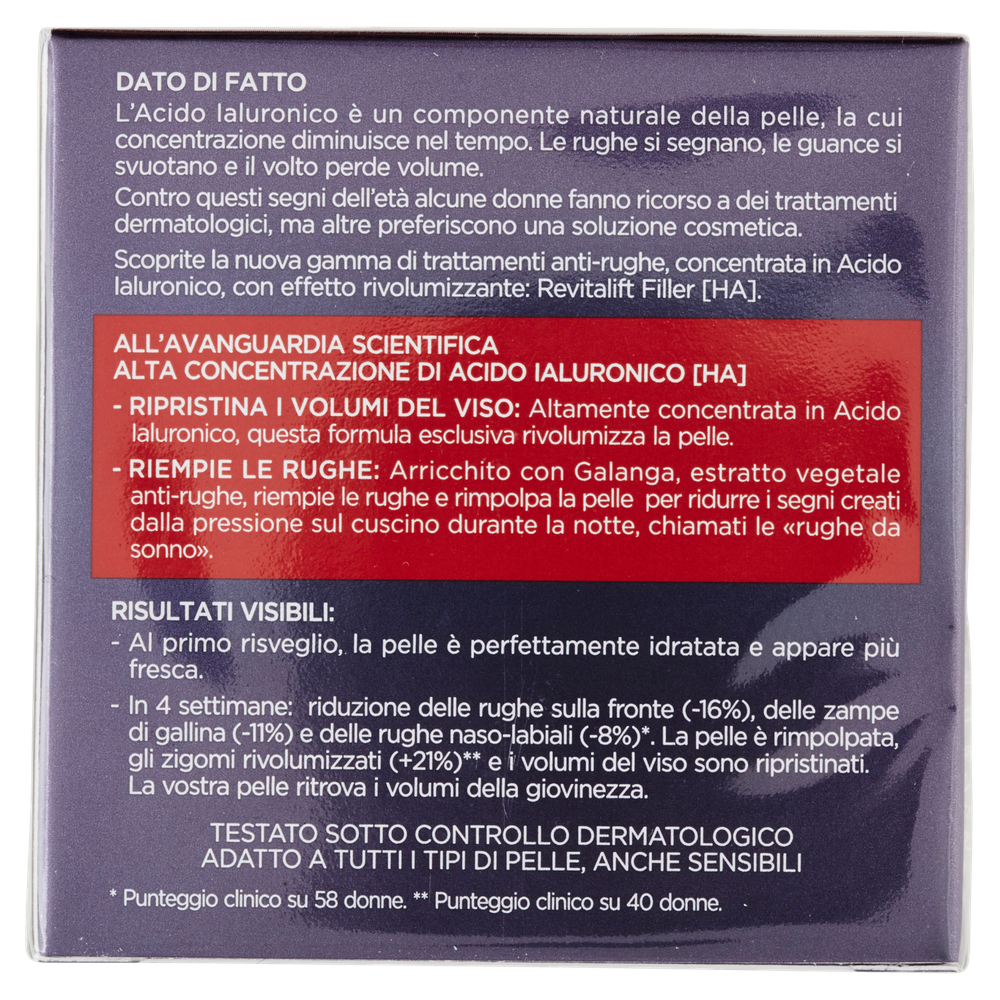 Crema Notte L'oreal Revitalift Filler