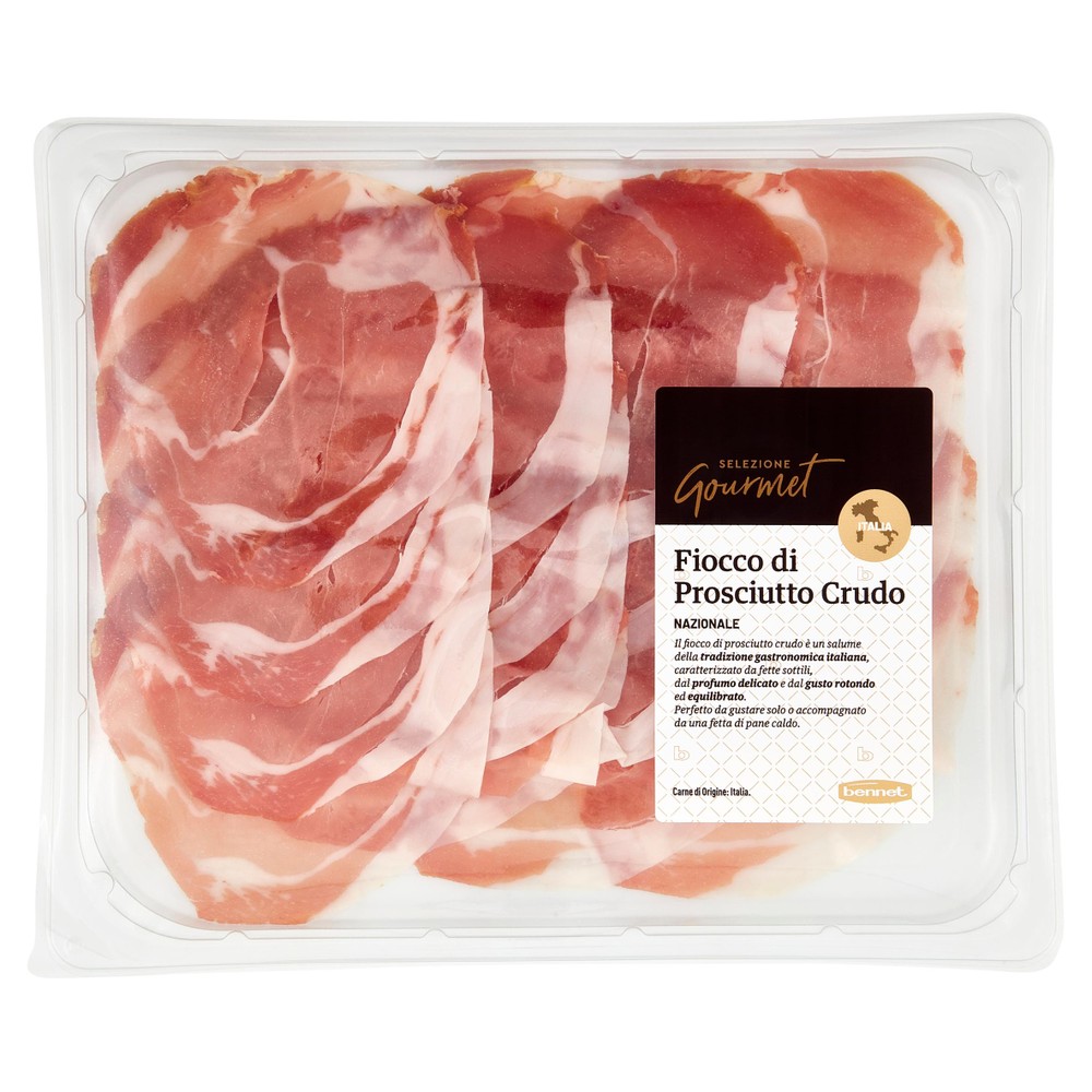 Fiocco Di Prosciutto Crudo Affettato Selezione Gourmet Bennet - Foto 1