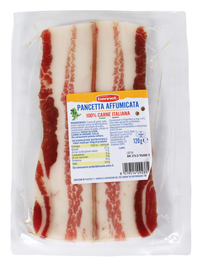 Pancetta Affumicata A Fette Bennet - Foto 1