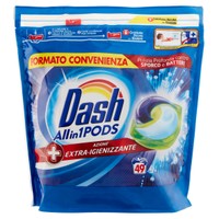 Detersivo Predosato Per Lavatrice Dash Pods Igienizzante , conf . Da 49 C Detersivo Predosato Per Lavatrice Dash Pods Igienizzante , conf . Da 49 C