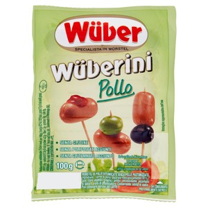 Wuberini Di Pollo Mini Wurstel Per Coktail E Aperitivi Wuber